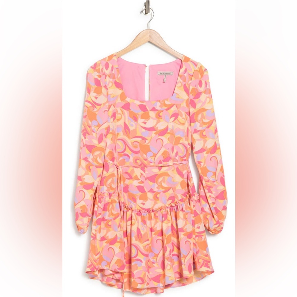 BCBG SIZE 6 tiered dress